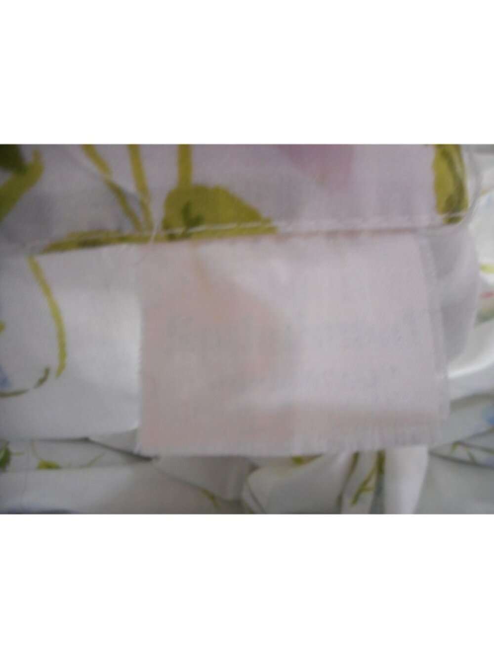 Vintage Multi color Floral Full Double Bed Sheet - Picture 6 of 6